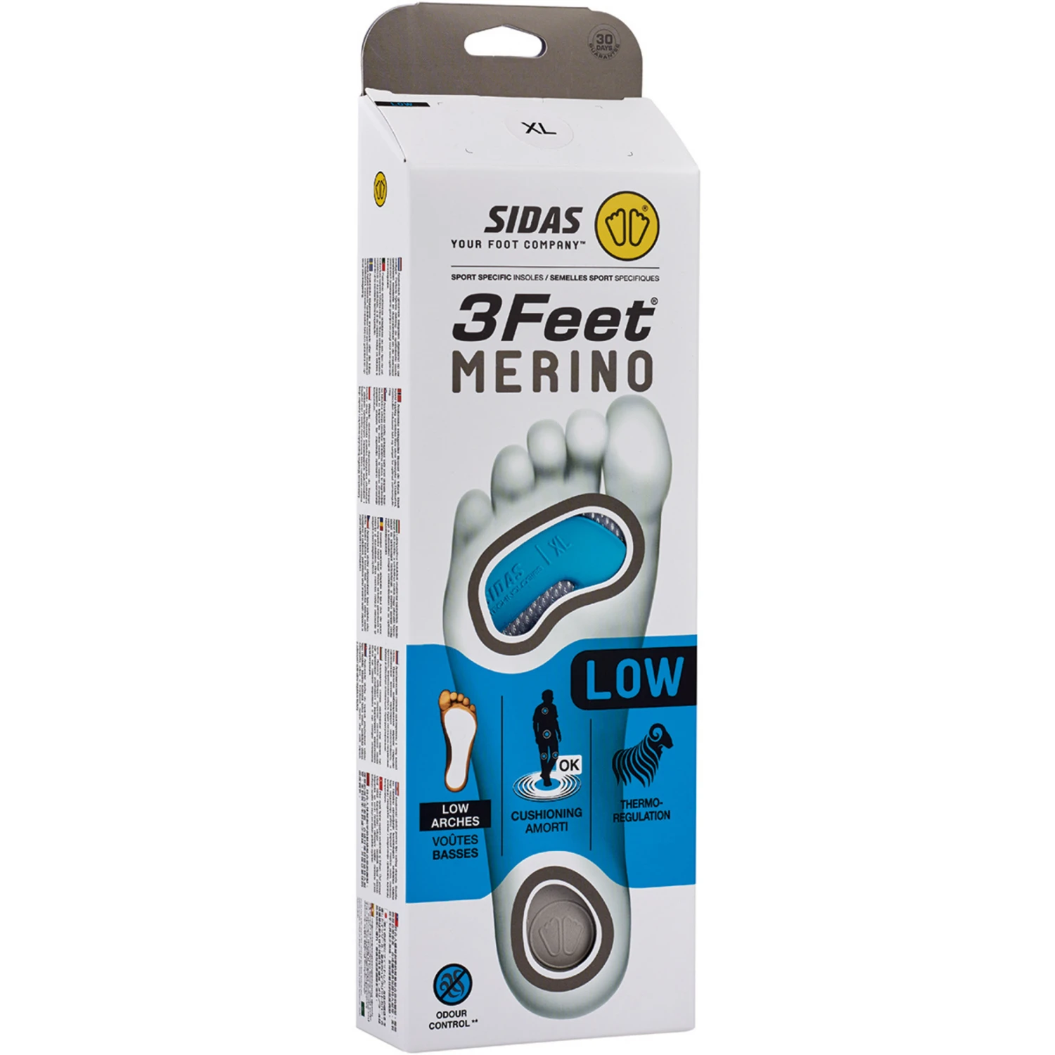 Sidas 3 Feet Merino Low Insole 8 Sidas 3 Feet Merino Low Insole - Image 6